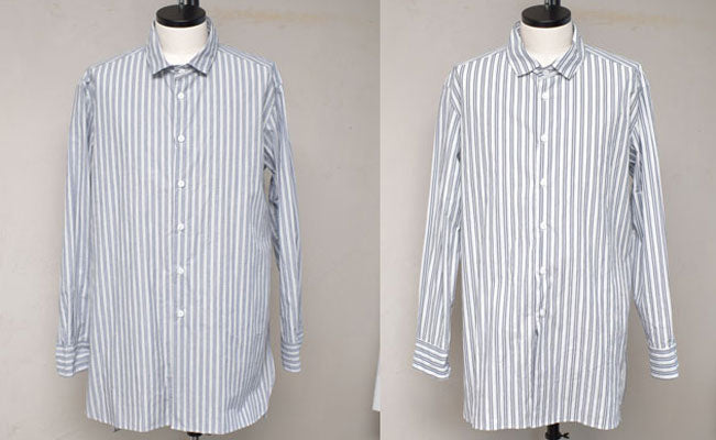 bergfabel バーグファベル / CLASSIC COLLAR LONG FARMER SHIRT ...