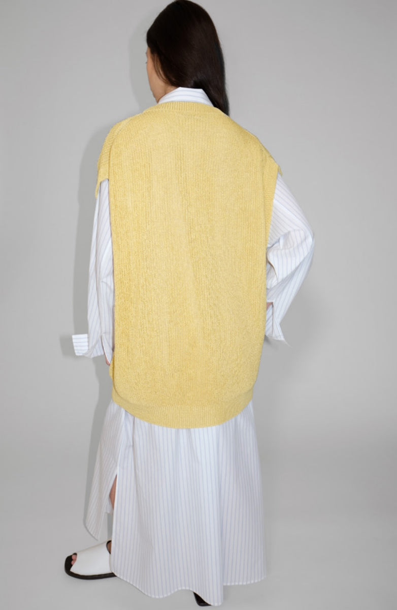 CristaSeya クリスタセア WASHI PAPER ジレ 25ss SALE !25ssCristaSeya クリスタセヤ