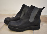 GUIDI 　/　グイディ  <BR>CHELSEA BOOTS  SOLE RUBBER/チェルシーブーツ<br>"HORSE FULL GRAIN"　BLKT 【76VX  HORSE FULL GRAIN 】<BR>【 795V 】【MEN'S】【シューズ】