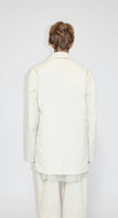 SALE!<BR>CristaSeya クリスタセヤ<br>" CORDURY OVERSIZED BLAZER WHITE  " <br>コーデュロイ<BR>オーバーサイズドジャケット<br>【05EN-CO】【MEN'S/WOMEN'S】