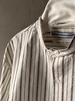 23AW<BR>CristaSeya クリスタセヤ<br>" OVERSIZED MAO SHIRT  " <br>オーバーサイズドマオシャツ<br>【08DA-COP】<BR>【MEN'S/WOMEN'S】