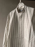 23AW<BR>CristaSeya クリスタセヤ<br>" OVERSIZED MAO SHIRT  " <br>オーバーサイズドマオシャツ<br>【08DA-COP】<BR>【MEN'S/WOMEN'S】