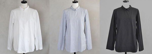 23AW<BR>Bergfabel バーグファベル <BR>HANNA SHIRT / ハンナシャツ  【 BFWSH92 / A01】<BR>【WOMEN'S】