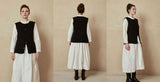 23AW_<br>Bergfabel / バーグファベル <BR>LONG SLEVES BELL DRESS <BR>ロングスリーブベルドレス <BR>【BFWSK154 / 172】【WOMEN'S】