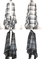 SALE！_<BR>tous les deux ensemble<BR>トゥレドゥアンサンブル <BR>（boutique W)  <br>Checked Stole <br>チェックストール<BR>【321000】<BR>【WOMEN'S】