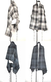 SALE！_<BR>tous les deux ensemble<BR>トゥレドゥアンサンブル <BR>（boutique W)  <br>Checked Stole <br>チェックストール<BR>【321000】<BR>【WOMEN'S】