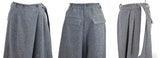 SALE！_<BR>tous les deux ensembleトゥレドゥアンサンブル （boutique W)  <br>Pique Wide Pants  <br>ピケウールワイドパンツ【321410】<BR>【WOMEN'S】