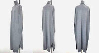 SALE！_<BR>tous les deux ensembleトゥレドゥアンサンブル （boutique W)  <br>ハイネックウールチュニック <br>【321808】<BR>【WOMEN'S】