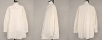 CASEY CASEY CASEY / ケイシーケイシー <br>ONE SIZE SHIRT - L COT / ワンサイズシャツ<BR>【21FC317】【WOMEN'S】