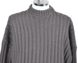 CASEY CASEY ケイシーケイシー <br>CREW NECK OPEN RIB SWEATER - WOOLY  <BR> クルーネックオープンリブセーター<br>【21HK005】【ニット】<BR>【MEN'S】