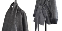 SALE!_<br>FORME d'expression<br>フォルム デ エクスプレッション<br>" Caban Coat " Black Papper <br>キャバンコート<br>【DC045 B52B】<br>【WOMEN'S】