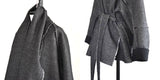 SALE!_<br>FORME d'expression<br>フォルム デ エクスプレッション<br>" Caban Coat " Black Papper <br>キャバンコート<br>【DC045 B52B】<br>【WOMEN'S】