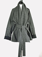SALE!_<br>FORME d'expression<br>フォルム デ エクスプレッション<br>" Caban Coat " Black Papper <br>キャバンコート<br>【DC045 B52B】<br>【WOMEN'S】