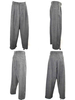 FORME d'expression/フォルム デ エクスプレッション<br>" 2 TUCKED BAGGY PANTS " <BR>2タックバギーパンツ<br>【UP033 EOCD】【MEN'S】