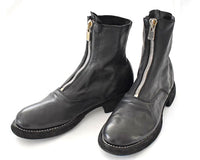 GUIDI / グイディ <BR>"FRONT ZIP ARMY BOOT SOLE LEATER"<BR>フロントジップブーツ<br>"SOFT HORSE FULL GRAIN" BLKT<BR>【210WZ SOFT HORSE FULL GRAIN 】<BR> 【WOMEN'S】【シューズ】