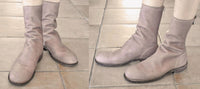 GUIDI / グイディ <BR>"BACK ZIP BOOT SOLE LEATER" <BR>バックジップブーツ<br>"SOFT HORSE FULL GRAIN" BLKT<BR>【986Ｘ SOFT HORSE FULL GRAIN 】<BR> 【WOMEN'S】【シューズ】