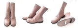 GUIDI / グイディ <BR>"BACK ZIP BOOT SOLE LEATER" <BR>バックジップブーツ<br>"SOFT HORSE FULL GRAIN" BLKT<BR>【986Ｘ SOFT HORSE FULL GRAIN 】<BR> 【WOMEN'S】【シューズ】