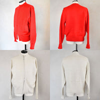 23AW_<br>MAATEE&SONS <BR> マーティーアンドサンズ  <BR>JACQUARD ZIP ARMY SWEATER <BR> <br>【ジャガードジップアーミーセーター【T3303-0113】【MEN'S】