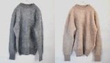 23AW_<br>MAATEE&SONS <BR> マーティーアンドサンズ  <BR>CASHEMERE SHAGGY<BR> P/O SWEATER   <BR>カシミアシャギーセーター <br>【ニット】<BR>【T3303-0107】【MEN'S】