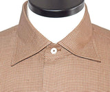 23AW_<br>MAATEE&SONS<BR> マーティーアンドサンズ  <BR>SILK HOUND TOOTH CHECK SHIRTS <BR>シルクハウンドトゥースチェックシャツ/ <br>【MT3303-0601C】【MEN'S】