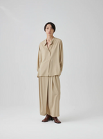 STUDIO NICHOLSON <br>スタジオニコルソン <br>" WENDER "<br>VOLUME SLEEVE SHIRT<BR>ボリュームスリーブシャツ<br>【SNM-649】【WOMEN'S】<BR>【ロングスリーブブラウス】