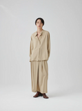 STUDIO NICHOLSON <br>スタジオニコルソン <br>" WENDER "<br>VOLUME SLEEVE SHIRT<BR>ボリュームスリーブシャツ<br>【SNM-649】【WOMEN'S】<BR>【ロングスリーブブラウス】