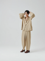 STUDIO NICHOLSON <br>スタジオニコルソン <br>" WENDER "<br>VOLUME SLEEVE SHIRT<BR>ボリュームスリーブシャツ<br>【SNM-649】【WOMEN'S】<BR>【ロングスリーブブラウス】