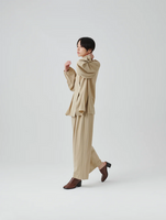 STUDIO NICHOLSON <br>スタジオニコルソン <br>" WENDER "<br>VOLUME SLEEVE SHIRT<BR>ボリュームスリーブシャツ<br>【SNM-649】【WOMEN'S】<BR>【ロングスリーブブラウス】