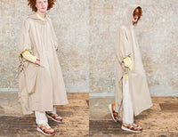 SALE!<BR>CASEY CASEY ケイシーケイシー <br>LONG PONCHO - LIGHT TECH / ポンチョコート<br>【20HM154】【MEN'S / WOMEN'S】