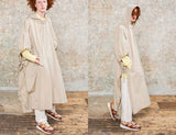 SALE!<BR>CASEY CASEY ケイシーケイシー <br>LONG PONCHO - LIGHT TECH / ポンチョコート<br>【20HM154】【MEN'S / WOMEN'S】