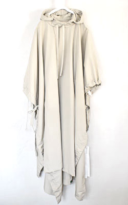 SALE!<BR>CASEY CASEY ケイシーケイシー <br>LONG PONCHO - LIGHT TECH / ポンチョコート<br>【20HM154】【MEN'S / WOMEN'S】