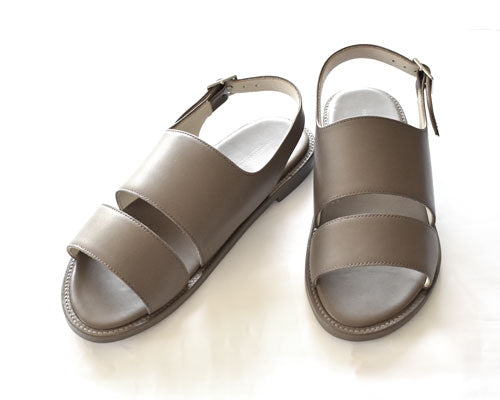 BEAUTIFUL SHOES  ビューティフルシューズ/ <BR>" BACK BELT SANDALS "  LEATHER SOLE <BR> バックベルトサンダル　【BSS2312011】【WOMEN'S】