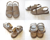 BEAUTIFUL SHOES  ビューティフルシューズ/ <BR>" BACK BELT SANDALS "  LEATHER SOLE <BR> バックベルトサンダル　【BSS2312011】【WOMEN'S】