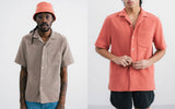 SALE!<br>A KIND OF GUISE / アカインドオブガイズ<br>" GIOIA SHIRT " <BR>パイルハーフスリーブシャツ 2色展開 <BR>【104】【MEN’S】AKOG