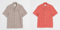SALE!<br>A KIND OF GUISE / アカインドオブガイズ<br>" GIOIA SHIRT " <BR>パイルハーフスリーブシャツ 2色展開 <BR>【104】【MEN’S】AKOG