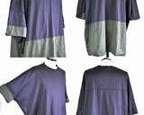 CASEY CASEY ケイシーケイシー<br>REVA T-SHIRT - REVERSIBLE T-SHIRT/  リバーシブルＴシャツ<br>【 S20016 JERSEY 】<BR>【MEN'S】【ハーフスリーブTシャツ】　