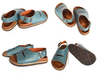 SOFIE D'HOORE ソフィードール <br>" ANKLE STRAP SANDALS WITH FUSSBETT  " <BR>アンクルストラップレザーサンダル<br>【FUTURE - LNAT 】【WOMEN'S】