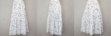 SALE!<BR>23ss<br>SARA LANZI / サラ ランツィ<br>"  FLOUNCE SKIRT " フラワープリントスカート  <br>【05D】【WOMEN'S】