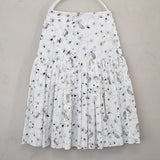 SALE!<BR>23ss<br>SARA LANZI / サラ ランツィ<br>"  FLOUNCE SKIRT " フラワープリントスカート  <br>【05D】【WOMEN'S】