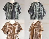SALE!!<br>23ss<BR>CristaSeya クリスタセヤ<br>" OVERSIZED CAFTAN " LEAVES<br>オーバーオーバーサイズドカフタン【03PV-PU】<BR>【WOMEN'S】