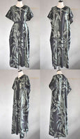 SALE!!<br>23ss<BR>CristaSeya クリスタセヤ<br>" OVERSIZED CAFTAN " LEAVES<br>オーバーオーバーサイズドカフタン【03PV-PU】<BR>【WOMEN'S】