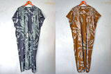 SALE!!<br>23ss<BR>CristaSeya クリスタセヤ<br>" OVERSIZED CAFTAN " LEAVES<br>オーバーオーバーサイズドカフタン【03PV-PU】<BR>【WOMEN'S】