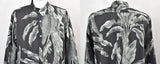 SALE!!<br>23ss<BR>CristaSeya クリスタセヤ<br>"  OVERSIZED MAO  SHIRT "LEAVES <br>オーバーサイズドマオシャツ<BR>【08DA-PA】【MEN'S/WOMEN'S】<BR>【ロングスリーブシャツ】