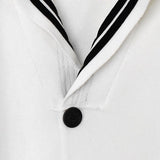 SALE!!<br>23ss<BR>CristaSeya クリスタセヤ<br>" SAILOR CARDIGAN " <br>セーラーカーディガン【08PV-CO】<BR>【WOMEN'S】