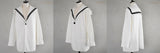 SALE!!<br>23ss<BR>CristaSeya クリスタセヤ<br>" SAILOR CARDIGAN " <br>セーラーカーディガン【08PV-CO】<BR>【WOMEN'S】