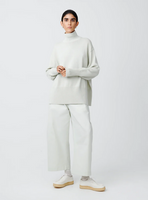 SALE! <br>STUDIO NICHOLSON <br>スタジオニコルソン <br>VIERE<br>MERINO COTTON ROLL NECK WATERLILY<br>【SNM-1014】【WOMEN'S】
