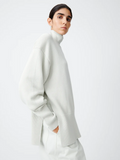 SALE! <br>STUDIO NICHOLSON <br>スタジオニコルソン <br>VIERE<br>MERINO COTTON ROLL NECK WATERLILY<br>【SNM-1014】【WOMEN'S】