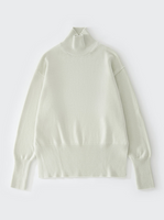SALE! <br>STUDIO NICHOLSON <br>スタジオニコルソン <br>VIERE<br>MERINO COTTON ROLL NECK WATERLILY<br>【SNM-1014】【WOMEN'S】