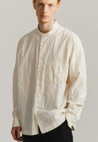24AW_<BR>CASEY CASEY ケイシーケイシー <br>MILI VERGER SHIRT - L COT /  マオカラーシャツ<br>【23HC353 L COT】【MEN'S】