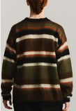 24AW_<BR>CASEY CASEY ケイシーケイシー <br>STRIPE MOHSIL JUMPER - MOHSIL /  シルクモヘアニット<br>【23HK011】【MEN'S】